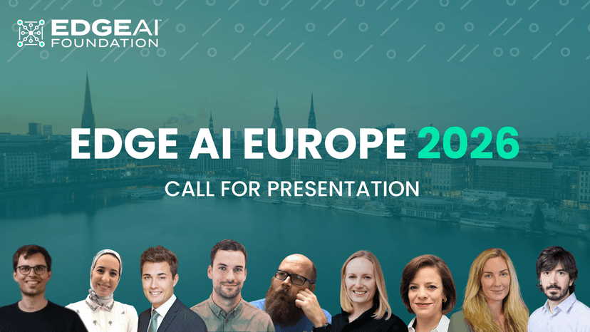 Call for Presentations: EDGE AI Europe 2026