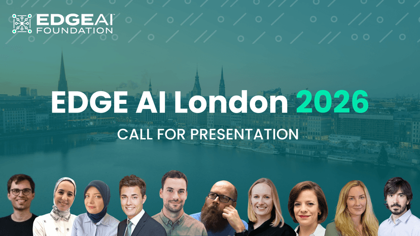 Call for Presentations: EDGE AI London 2026