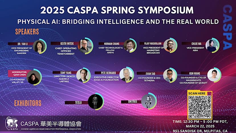 CASPA @ GTC: Physical AI: Bridging Intelligence and the Real World – March 22